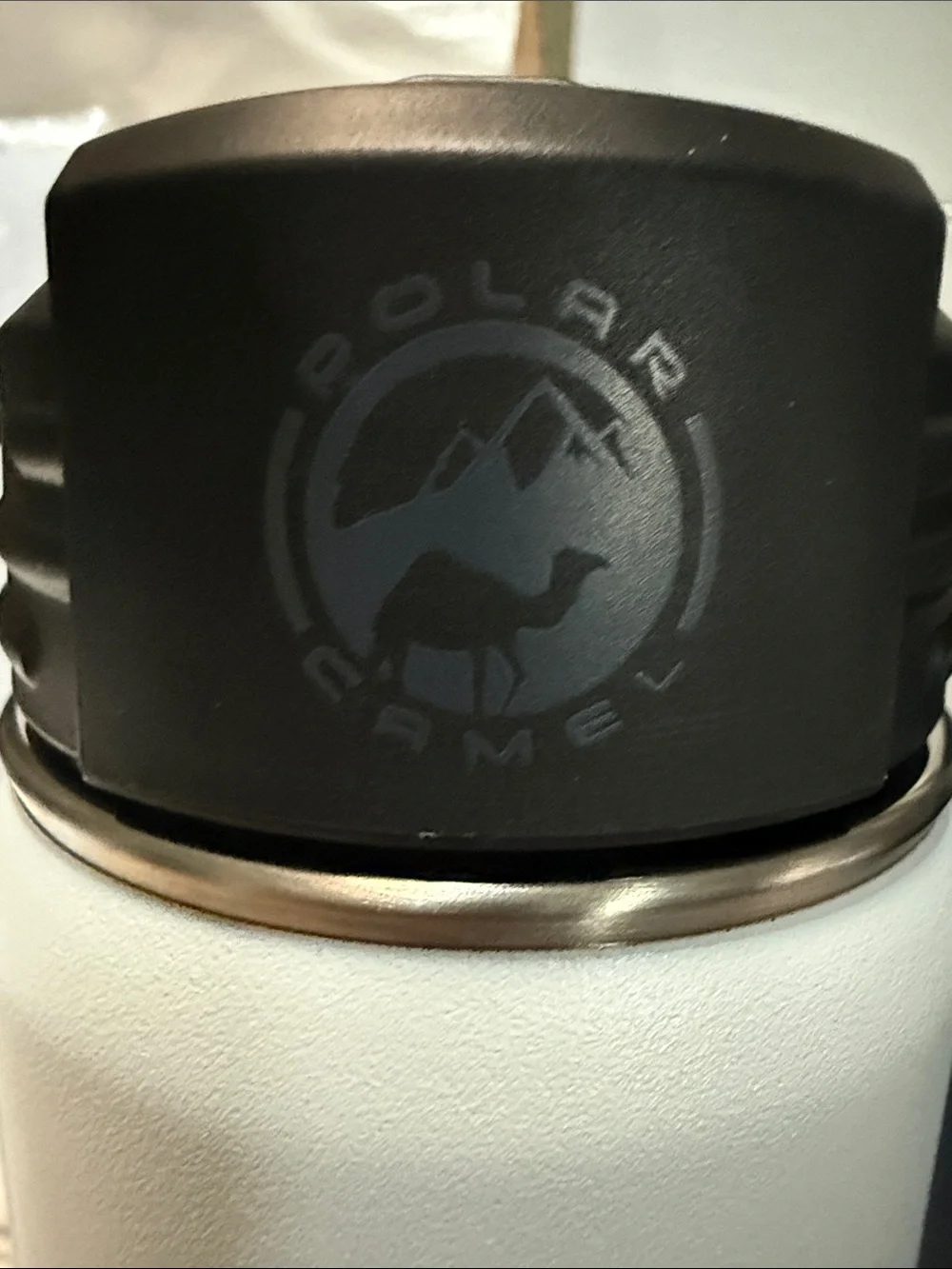 Polar Camel Set of 2 100 Years Stainless Steel Water Bottles- 20 Oz White & Navy